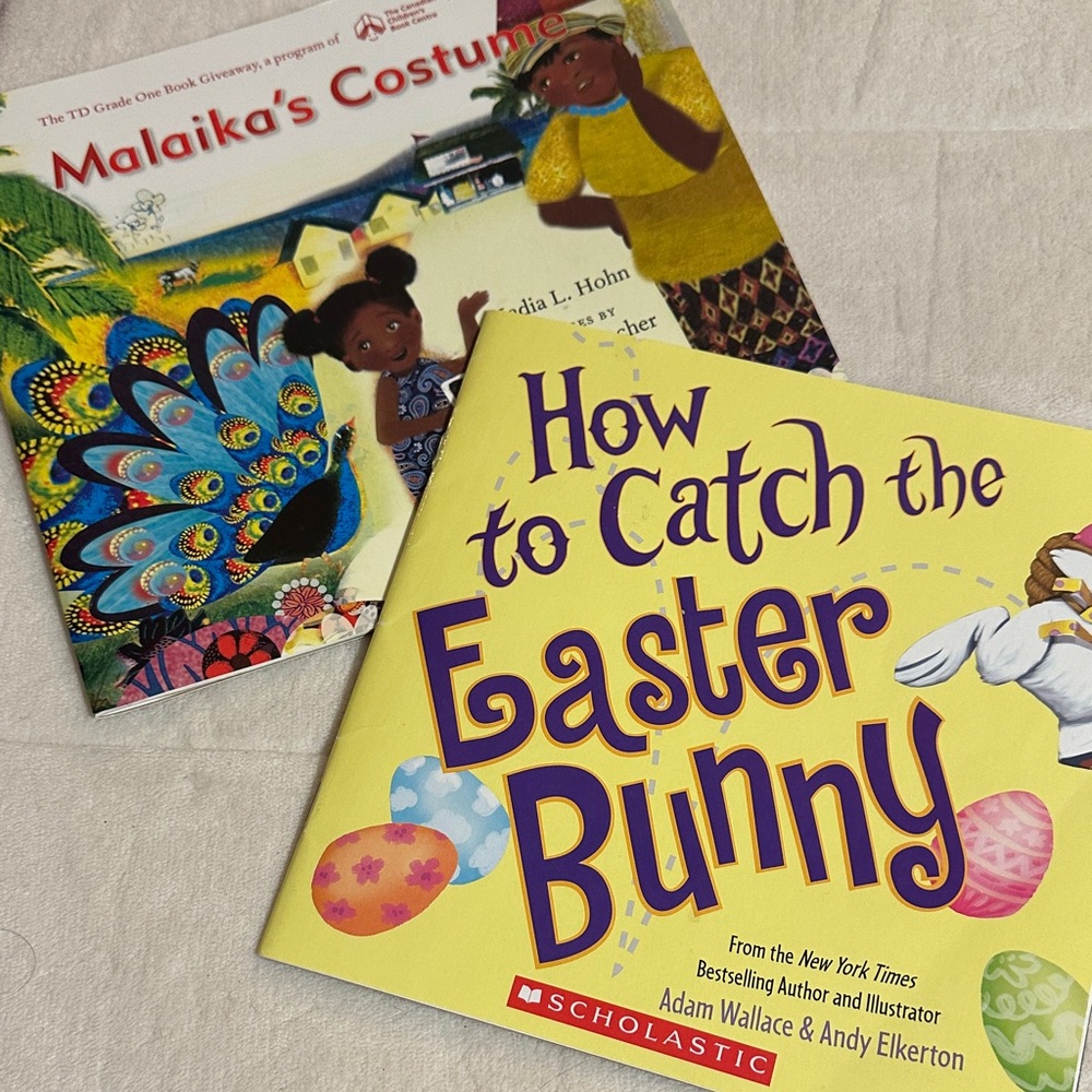 🐸2/$10🐸How to catch the Easter bunny andMalaika’s costume